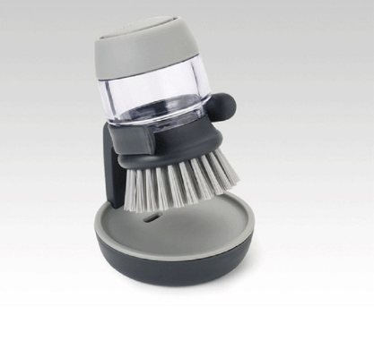 Cepillo de Limpieza con Dispensador de Jabón, Cepillo para Platos y Sartenes